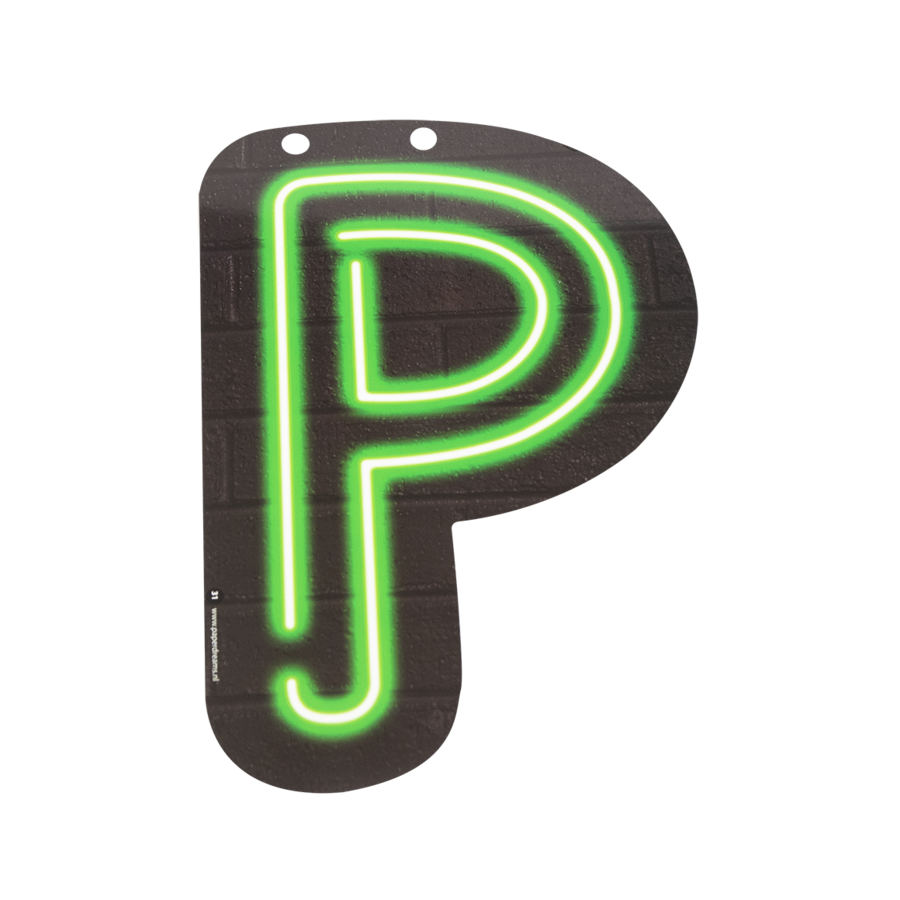 Neon Letter - P-1
