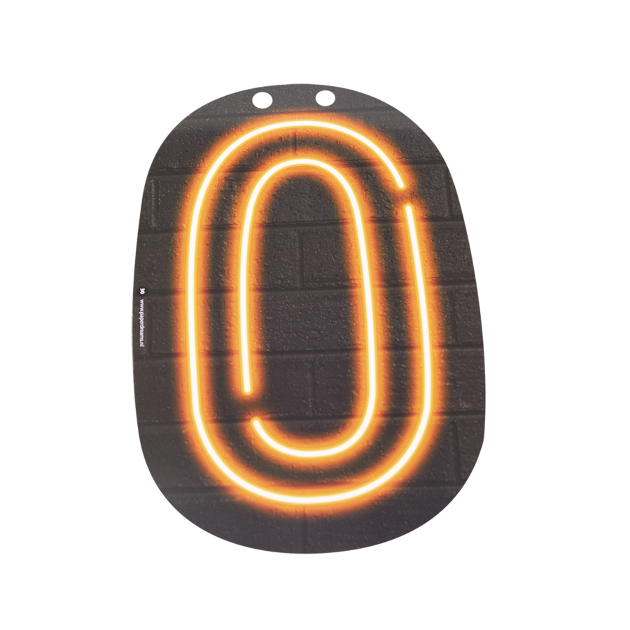 Neon Letter - O-1