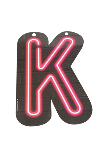 Neon Letter - K 