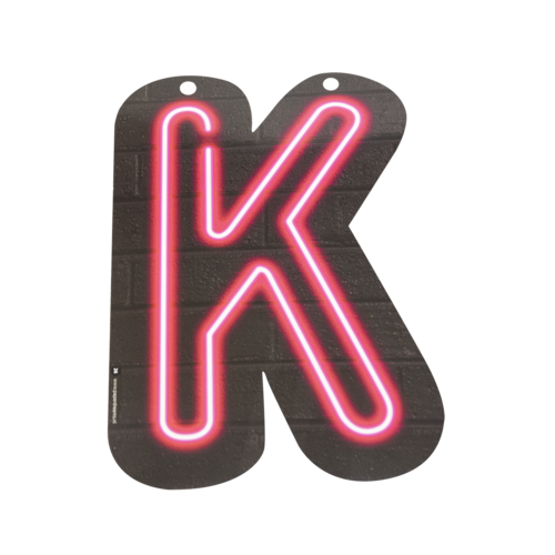 Neon Letter - K 