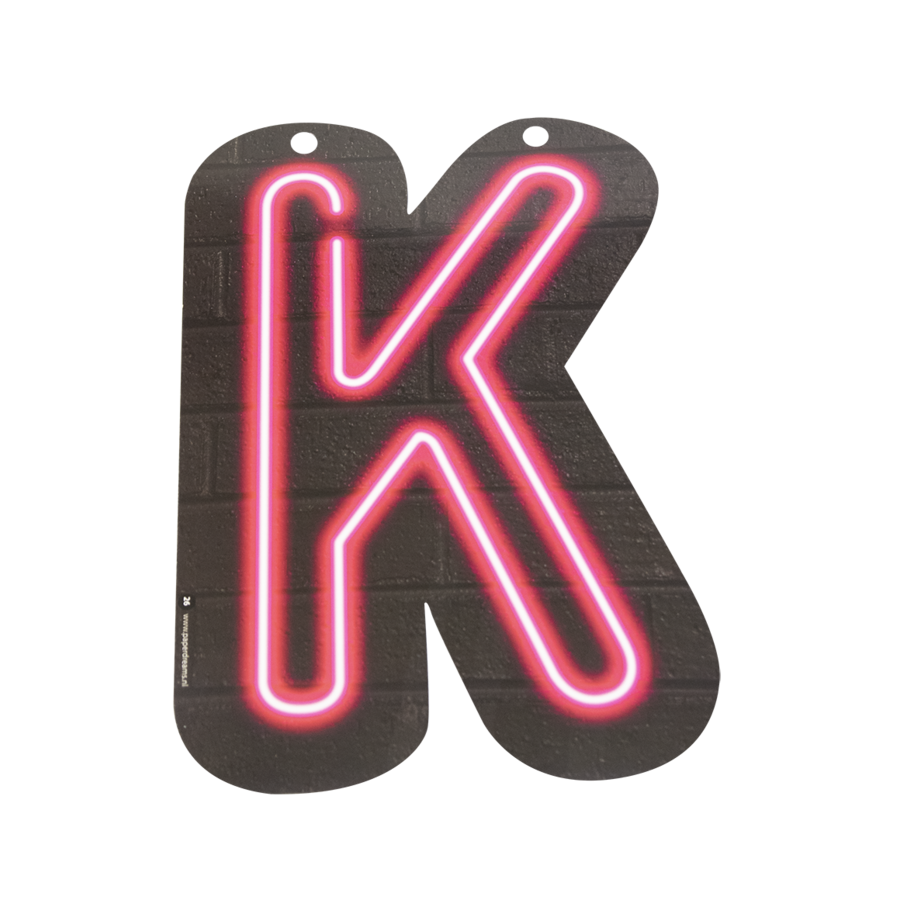 Neon Letter - K-1