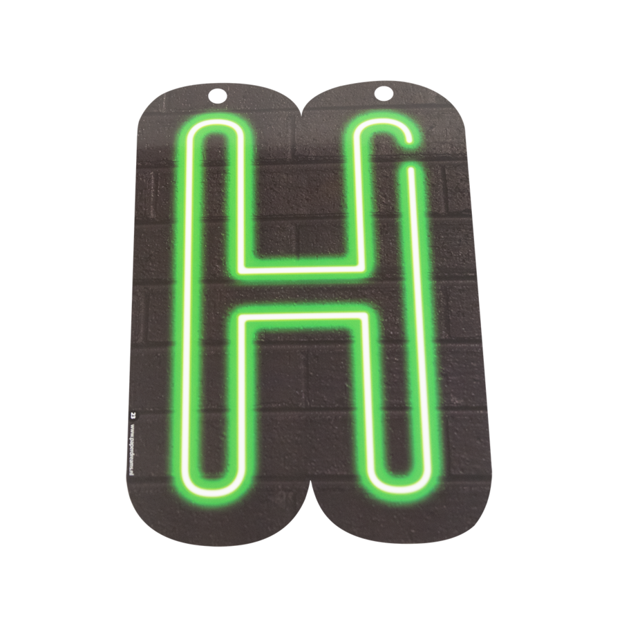 Neon Letter - H-1