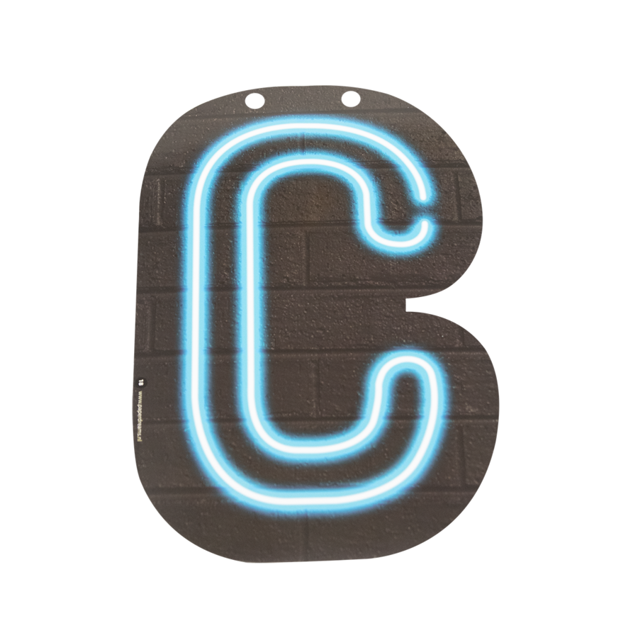 Neon Letter - C-1