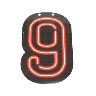 Neon Letter - 9