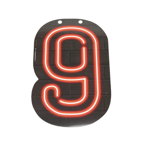 Neon Letter - 9 