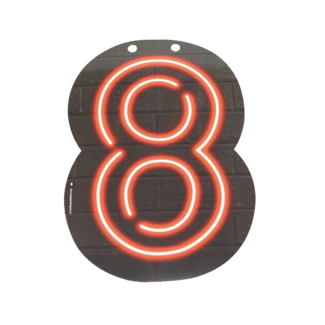 Neon Letter - 8