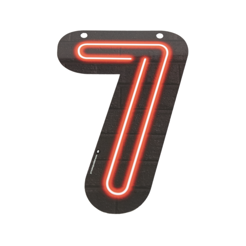 Neon Letter - 7 