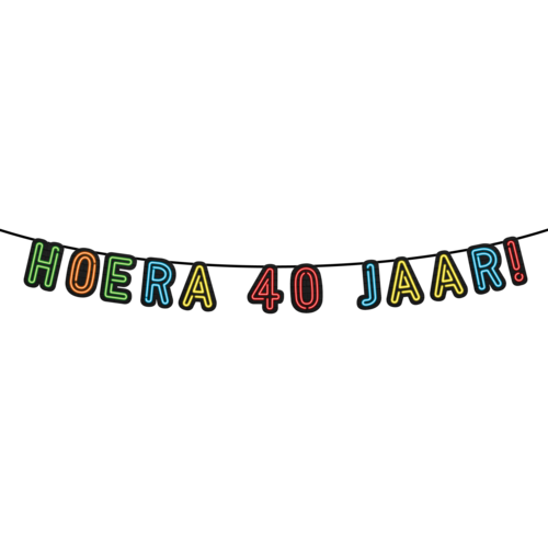 Neon Slinger - Hoera 40 jaar! 