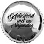 Folieballon Rond Zilver