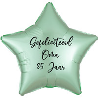 thumb-Folieballon Ster Mint Groen-5