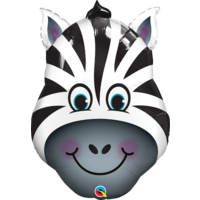 Folieballon Zebra