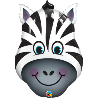 PartyPal Folieballon Zebra - 44x64cm