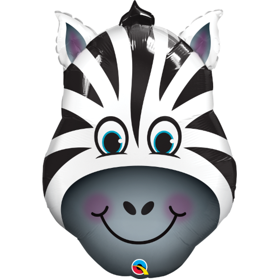 Folieballon Zebra-1