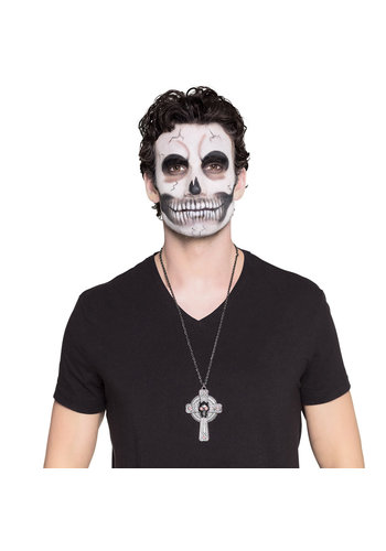 Ketting Skull cross 