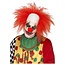 Smiffy's Deluxe Clown Pruik - Rood