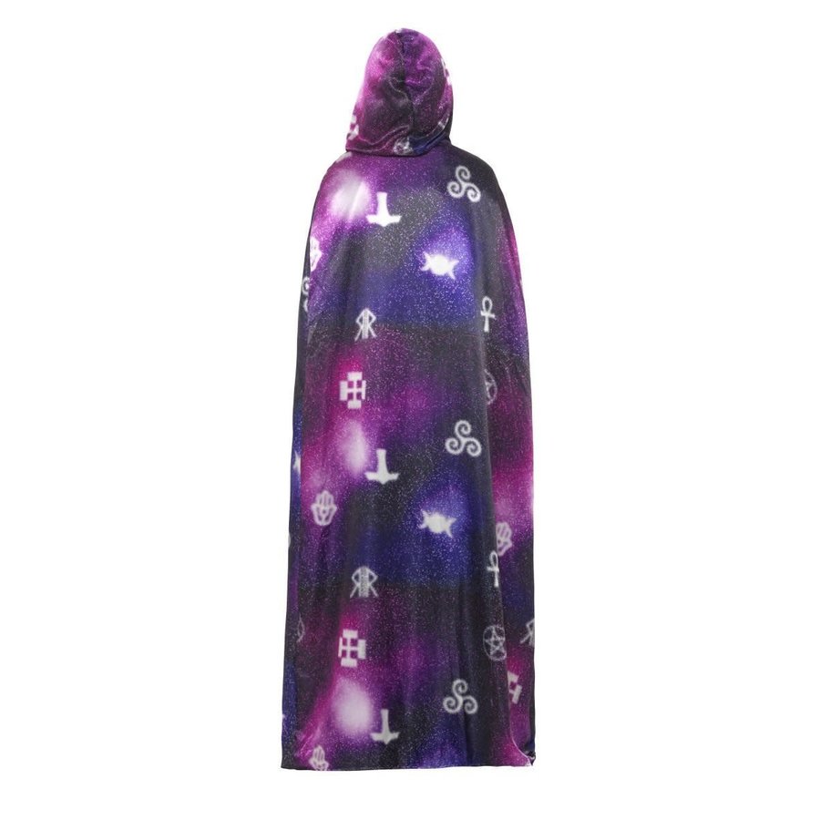 Deluxe Reversible Galaxy Ouija Cape-3