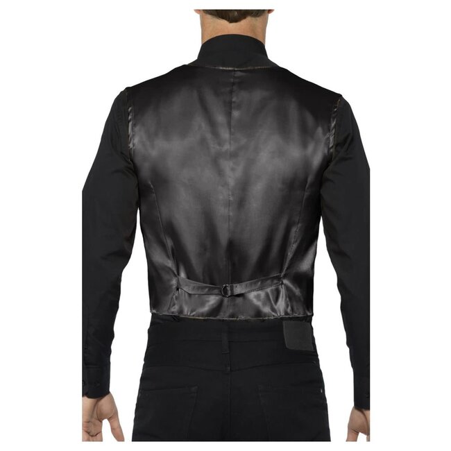 Glitter Gillet - Zwart