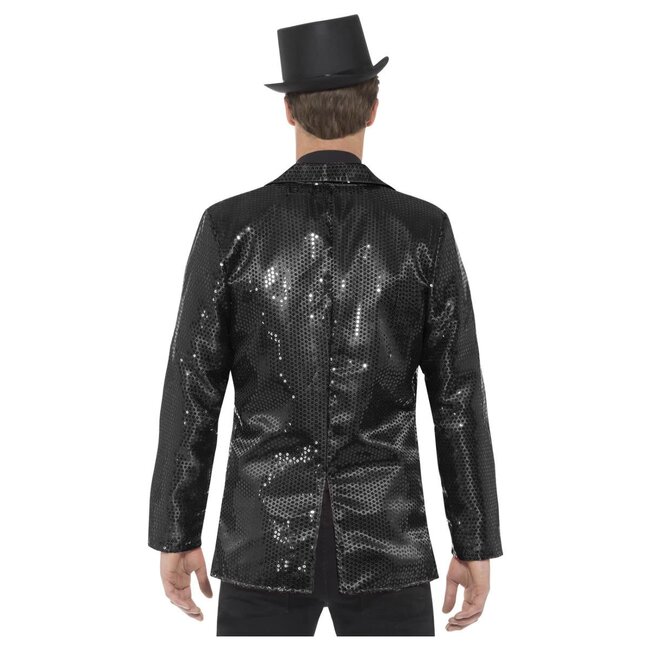 Glitter Jasje - Zwart