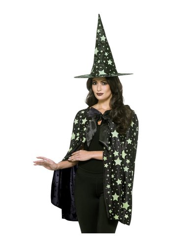 Midnight Witch Kit - Black & Glow in the Dark 