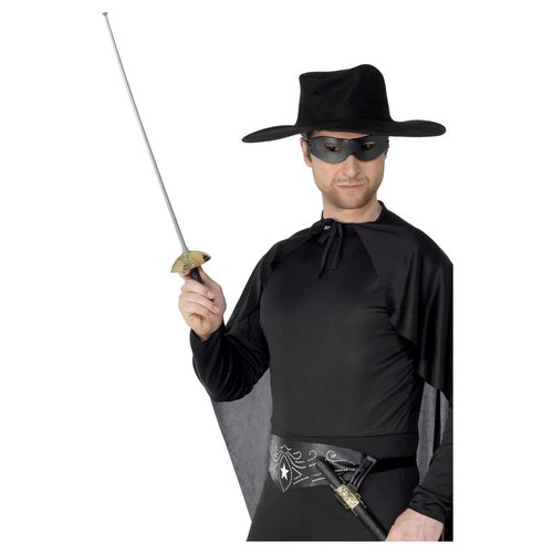 Zorro zwaard en oogmasker 