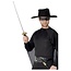Smiffy's Zorro zwaard en oogmasker