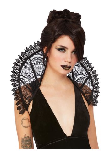 Fever Gothic Lace opstaande kraag 