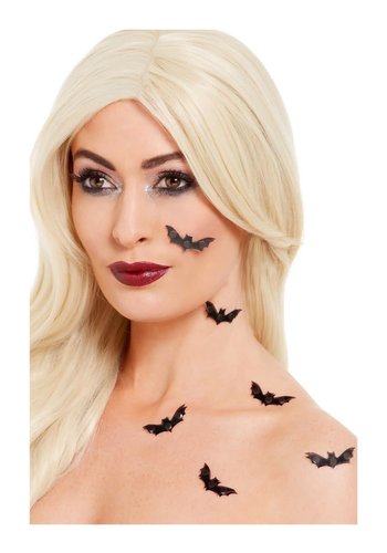 Make-Up FX, 3D Bat-stickers - 6 stuks 