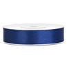 Satijn Lint Marine Blauw - 12 mm x 25 mtr