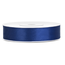 PartyDeco Satijn Lint Marine Blauw - 12 mm x 25 mtr