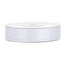 PartyDeco Satijn Lint Wit - 12 mm x 25 mtr