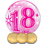Bubble Sparkle 18 Pink