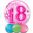 Bubble Sparkle 18 Pink
