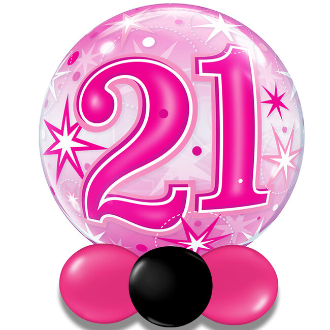 Bubble Sparkle 21 Pink