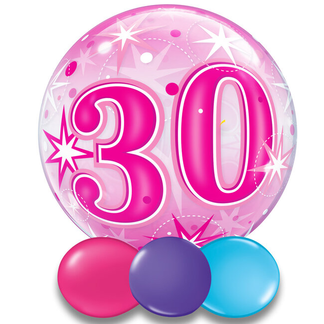 Bubble Sparkle 30 Pink
