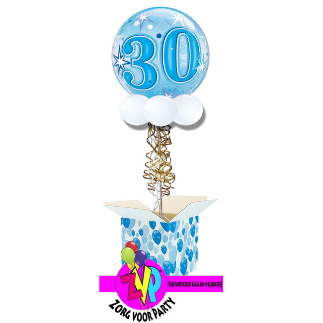 Bubble Sparkle 30 Blauw
