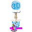 Bubble Sparkle 30 Blauw