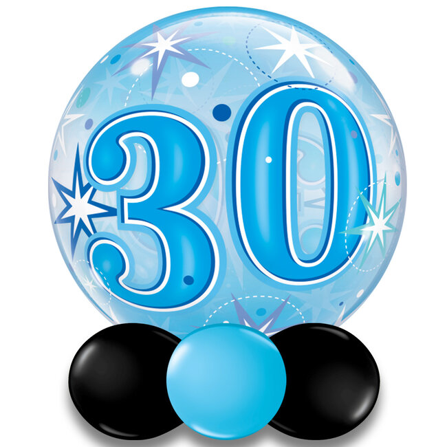Bubble Sparkle 30 Blauw