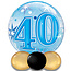Bubble Sparkle 40 Blauw