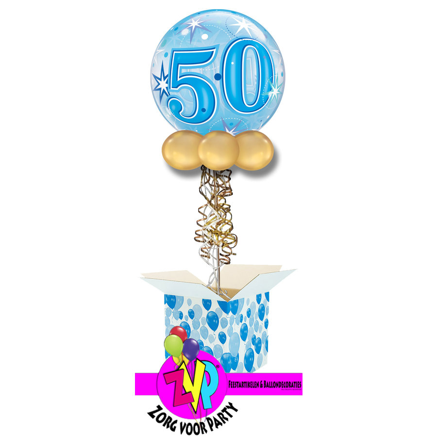Bubble Sparkle 50 Blauw-5