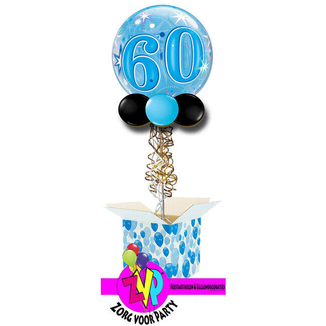 Bubble Sparkle 60 Blauw