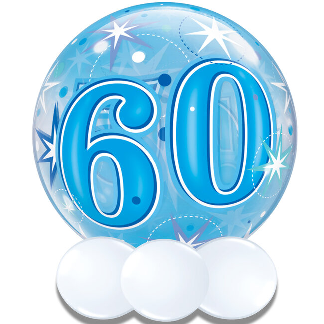 Bubble Sparkle 60 Blauw