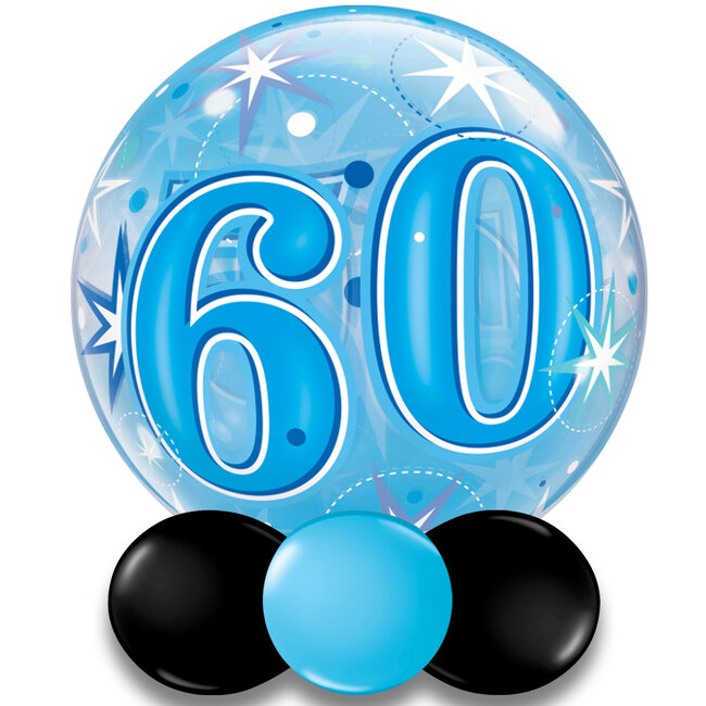 Bubble Sparkle 60 Blauw
