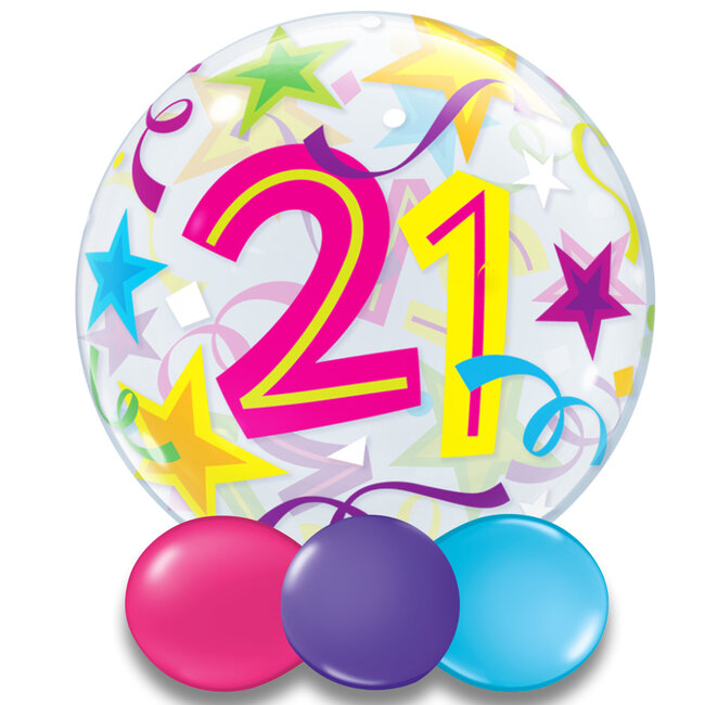 Bubble Ballon Gekleurd 21