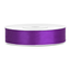 PartyDeco Satijn Lint Paars - 12 mm x 25 mtr