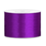 PartyDeco Satijn Lint Paars - 50 mm x 25 mtr