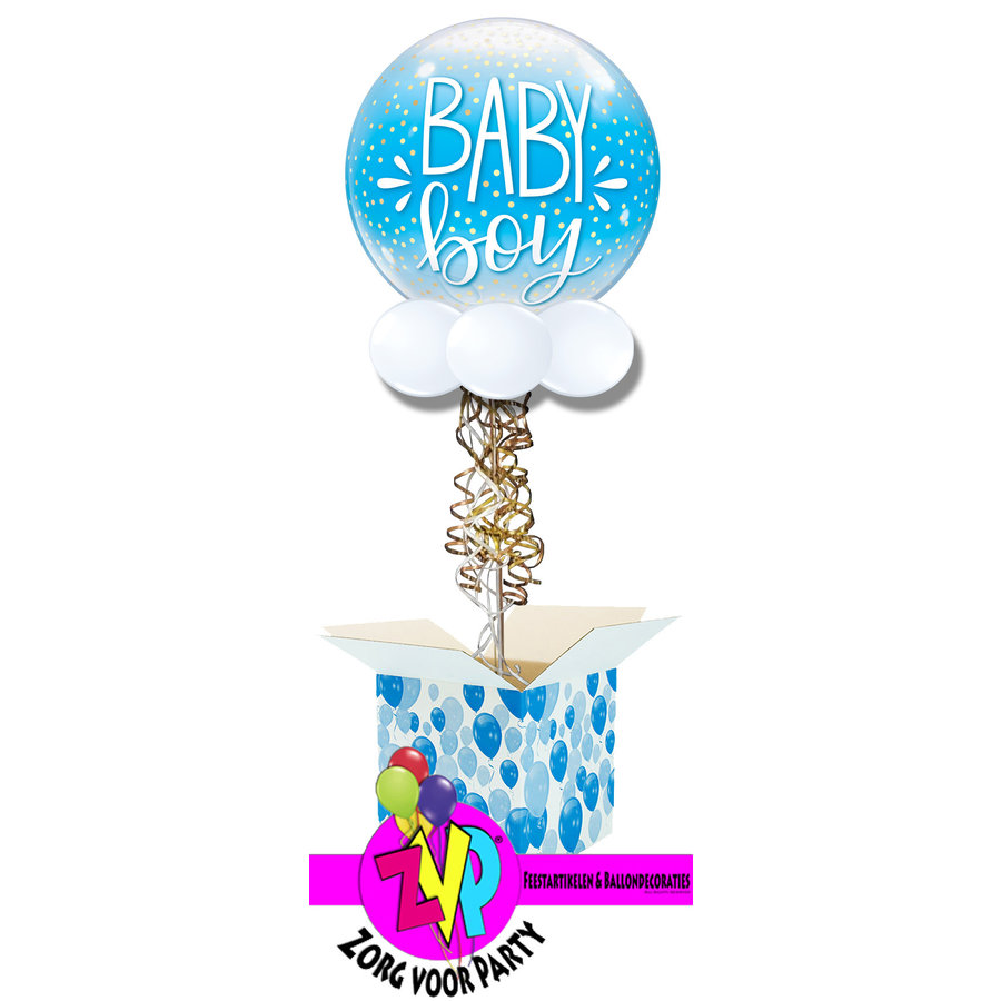 Bubble Baby Boy Dots-4