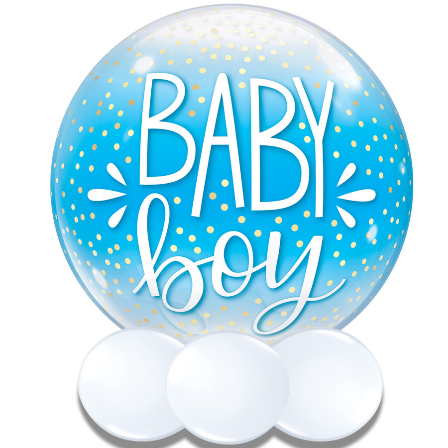 Bubble Baby Boy Dots-1
