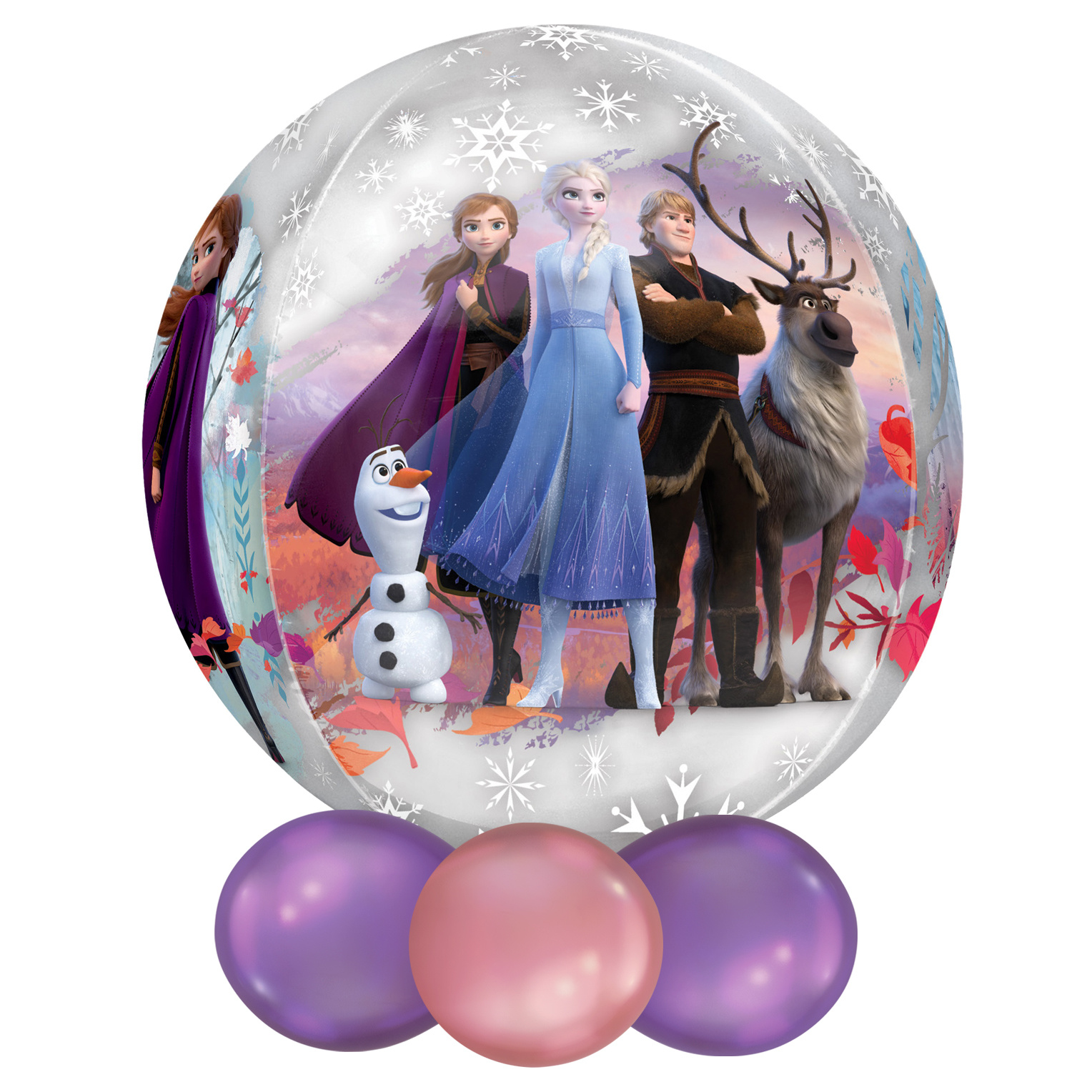 ervaring Michelangelo klok Orbz Frozen 2 - Disney Frozen Folie Ballonnen - Zorg voor Party online  feestartikelen en ballondecoraties
