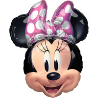 Folieballon Shape Minnie Hoofd