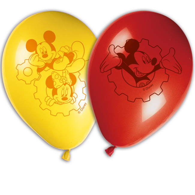 Ballonnen Mickey Mouse - 8 stuks